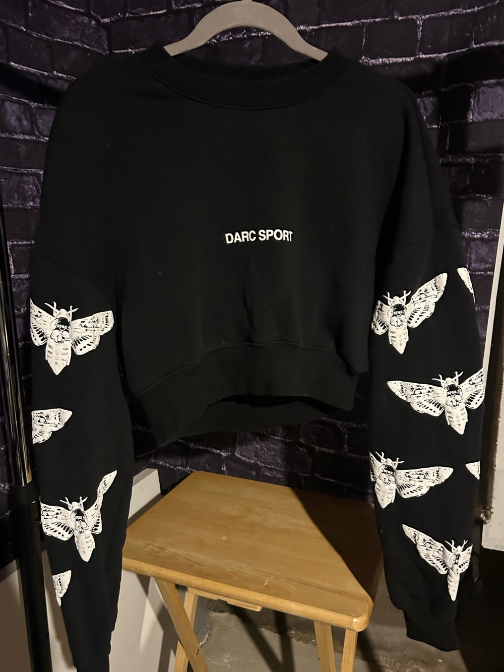 Darc Sport Reborn cropped crewneck sweatshirt